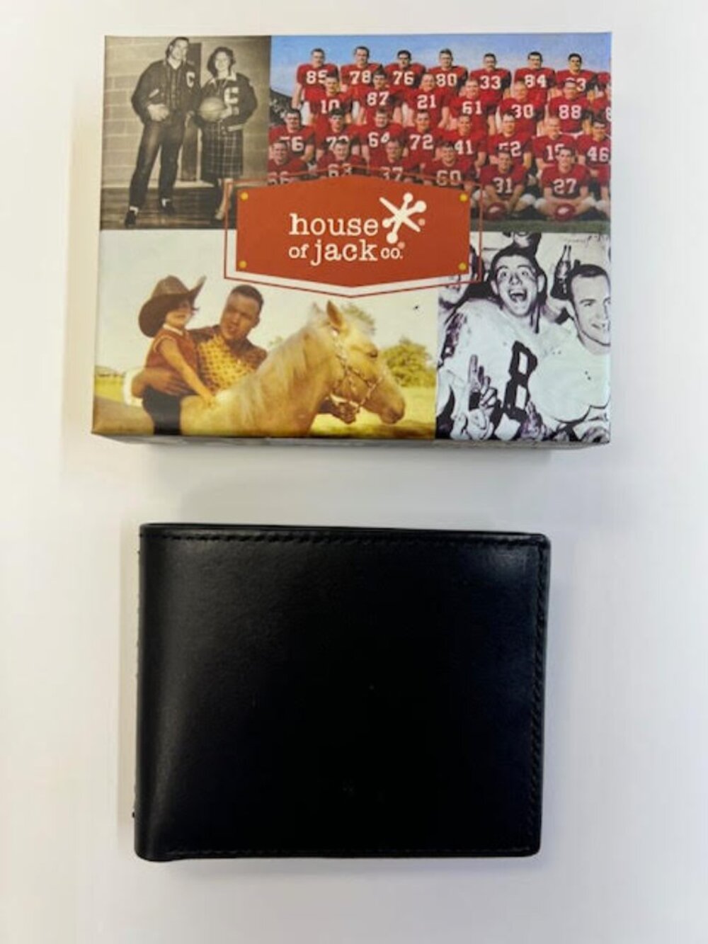 House of Jack Co. Classic Bifold Wallet (Black)